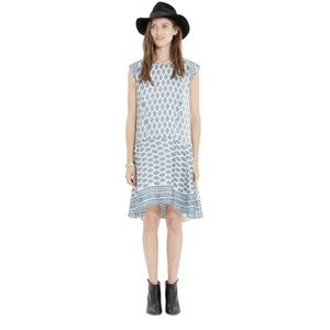 MADEWELL Blue and White Skyscape In Diamond Dress